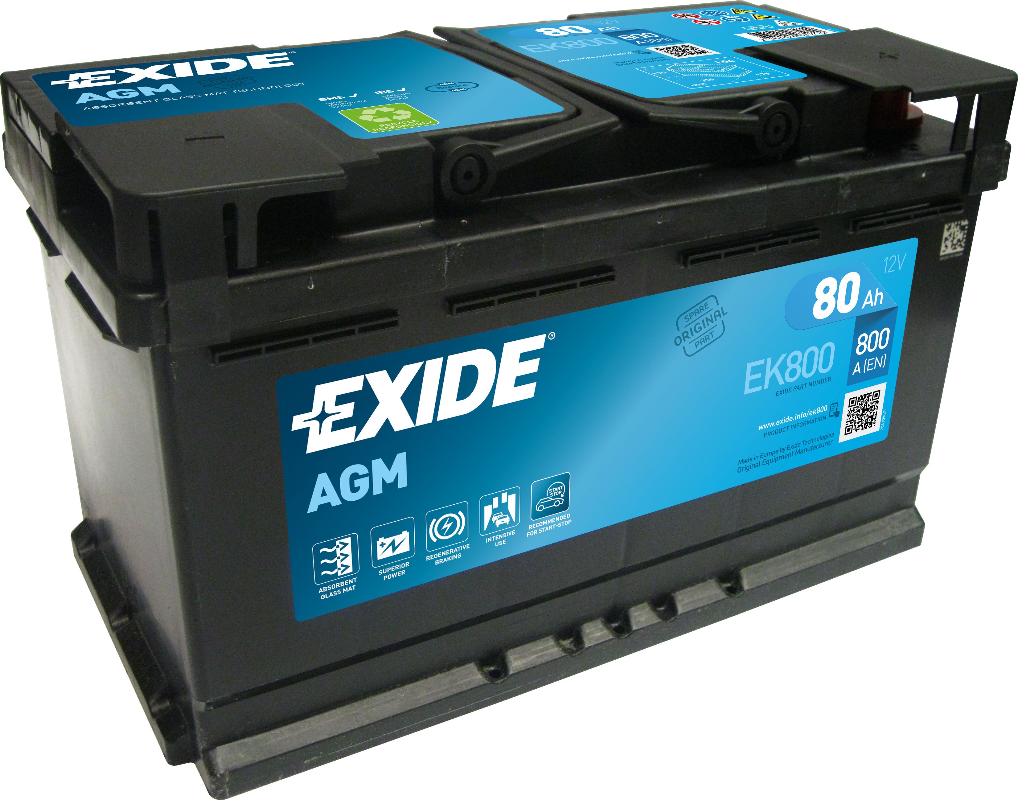 12 V 80 AH